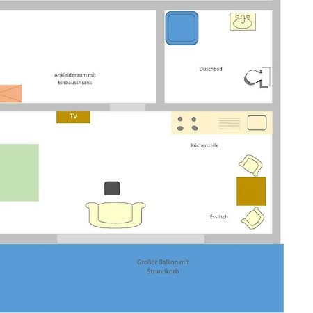 Appartements Fischerhus Glowe Exteriér fotografie